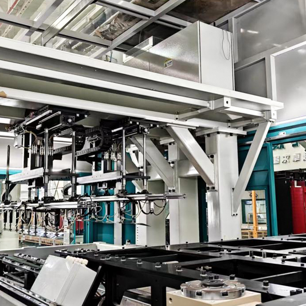 ZXD-440 Automaattinen In-line Transformer Core Pinottava tuotantolinja