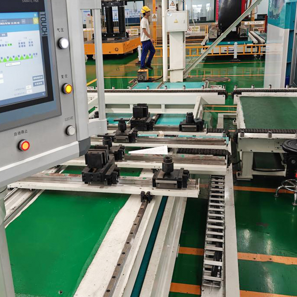ZXD-440 Automaattinen In-line Transformer Core Pinottava tuotantolinja
